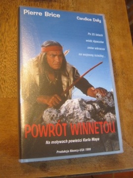 Powrót Winnetou - Pierre Brice ,kaseta VHS