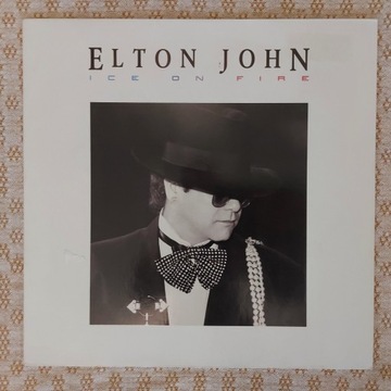 Elton John Ice On Fire 1985 EU/Ger EX-NM
