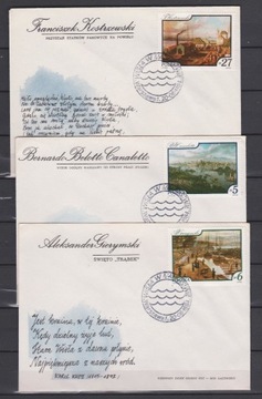 Wisła w malarstwie FDC - 1984 r