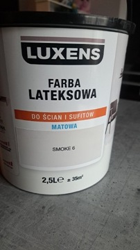 Luxens farba lateksowa smoke 5 szary jasny