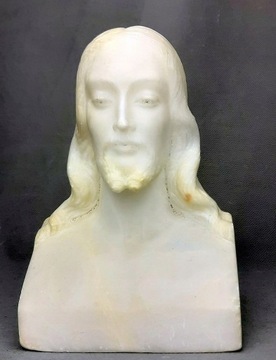 Rzeźba Alabaster Jezus Popiersie