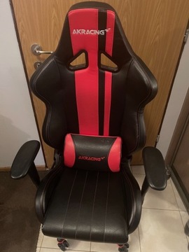 Krzesło gamingowe AKRACING RUSH czerwono- czarny