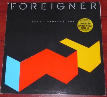 Foreigner Agent Provocateur  LP EX/NM