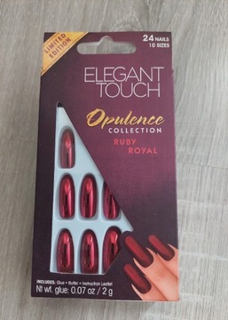 Tipsy do paznokci Elegant Touch Ruby Royal