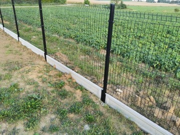 Kompletne ogrodzenie panelowe z podmurówką