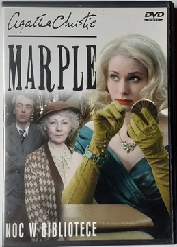 FILM DVD  PANNA MARPLE  NOC W BIBLIOTECE