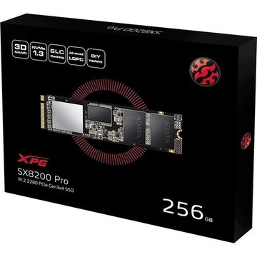 Dysk ADATA XPG SX8200 Pro 256GB SSD, Gwarancja