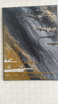 Obraz abstrakcja "Gwiezdny pył "
