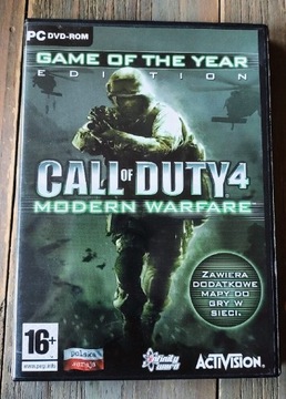 Call of Duty 4 Modern Warfare GOTY PC PL
