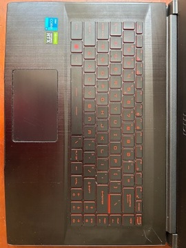 Laptop Gamingowy MSI GF63 Thin 11UC-468PL i5 8 GB Ram RTX 3050