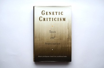 Genetic Criticism Jed Deppman