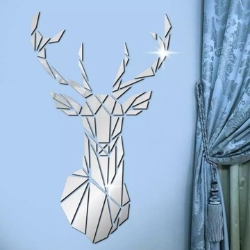 Lustro dekoracyjne- jeleń