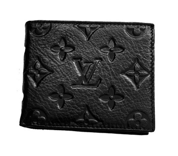 Louis Vuitton portfel skóra naturalna poziom