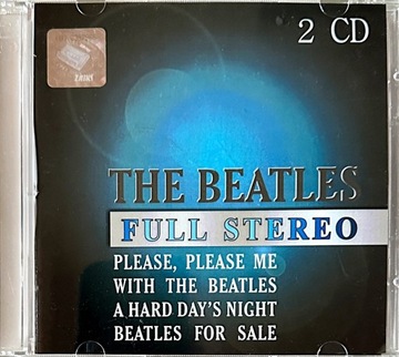 The Beatles Full Stereo 4-ry pierwsze LP wyd 2xCD