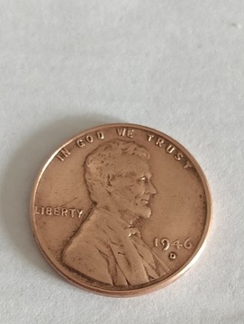 1 cent 1946 D USA 