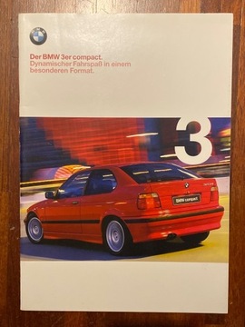 Prospekt BMW 3er compact E36