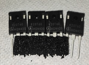 K20T60 IGBT 4 sztuki  IKW20N60T