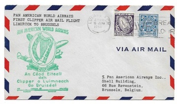 Pierwszy lot Irlandia - Belgia, 16.6.1946