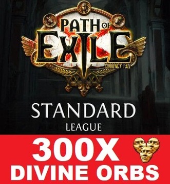 Path of Exile Standard 300 DIVINE ORB l 100% LEGIT