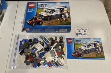 LEGO City 60043 transporter więźniów
