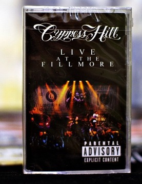 Cypress Hill - Live At The Filmore, kaseta, folia