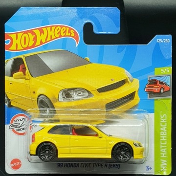 Hot Wheels Honda Civic Type R EK9 