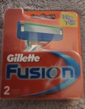 Gillette fusion dwa wkłady 