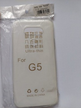 Etui LG G5 silikonowe 