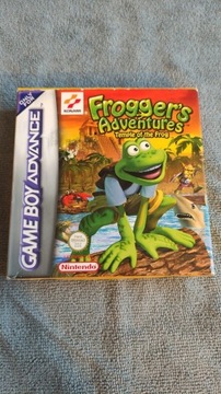 Frogger Adventures Game Boy Advance GBA box 