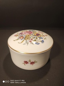 Szkatułka Pudełko porcelana  Royal Worchester 