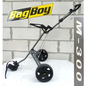 Wózek golfowy BagBoy M-300 dwa koła lekki składany