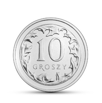 10 groszy 2020 mennicza z rulonu rolki 