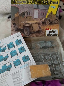 Dragon 6727  1/4-Ton 4x4 Truck w/.50-cal MG 1:35