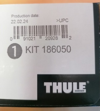 Kit Thule 6050 Audi A6 Avant od 2019r.