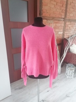 Różowy sweter h&m 36