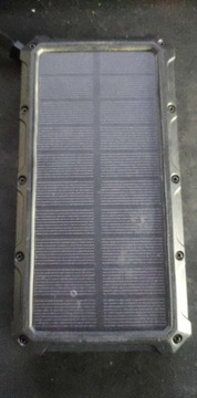 Powerbank 36000mAh z indukcją i panelem solarnym