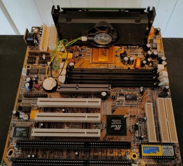 PŁYTA  BXCEL PC100 AT + Procesor CELERON 333