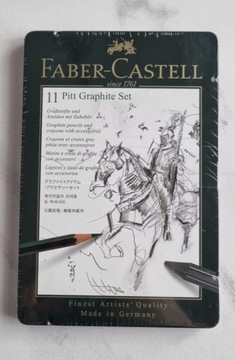 112972 FABER-CASTELL 11 Pitt Graphite set 