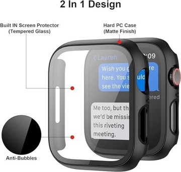 Etui do Apple Watch, Smart Watch, 40 mm, 6 sztuk