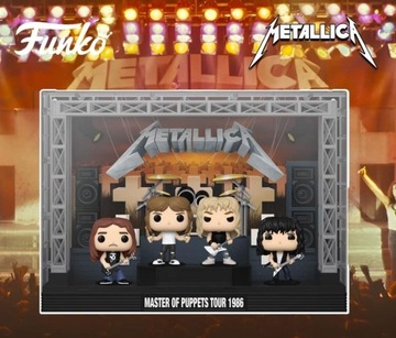 Funko Pop! Metallica Master of Puppets tour 1986 