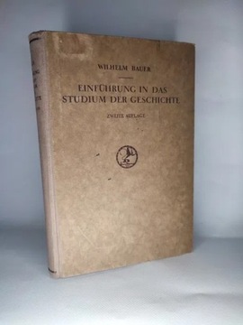 2. 1928 Einfuhrung in das Studium der Geschichte