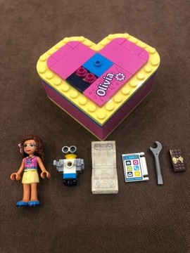 Lego Friends Pudełko w kształcie serca Olivii 4135