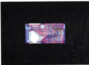 Hong Kong 10 Dolarów Polimer 2002 