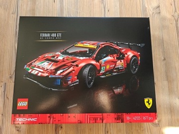 Lego Ferrari 488 GTE AF Corse #51 - nieużywany