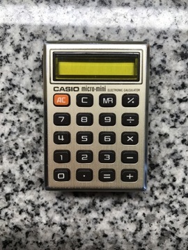 Kalkulator casio micro-mini M-810