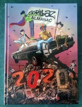 GORILLAZ Almanac 2020 ENGLISH stan bdb