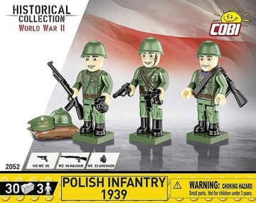 COBI 2052 - figurki Polish Infantry 1939 