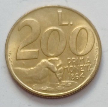 San Marino - 200 lira - 1991r. 