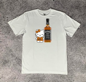 T-shirt Hello Kitty Jack Daniel's (L)