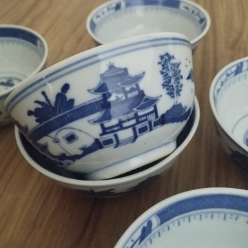 Miseczki do zupy chińska porcelana Jingdezhen PRL